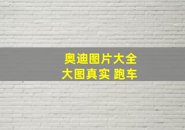 奥迪图片大全大图真实 跑车